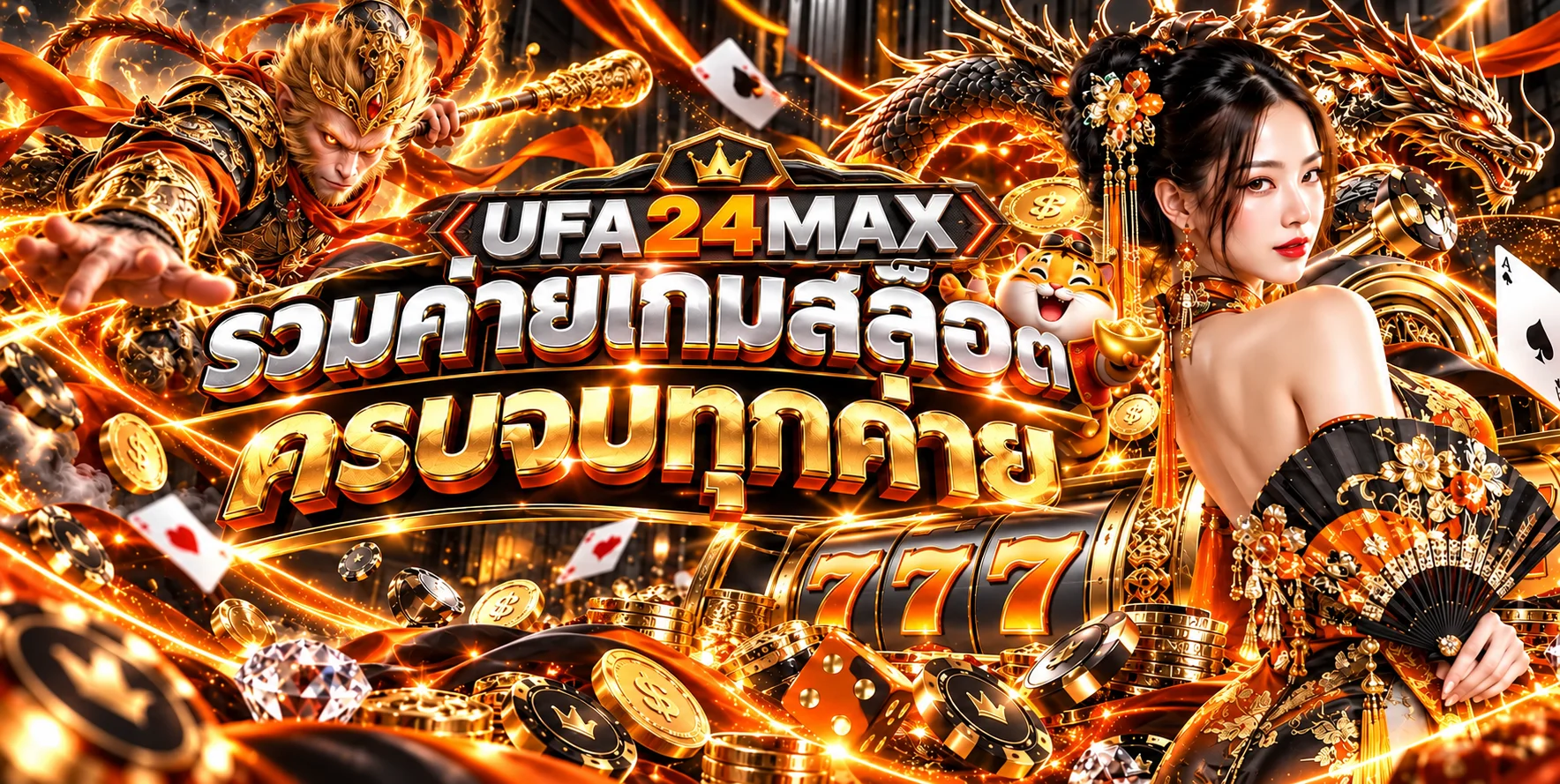 UFA24MAX สล็อตออนไลน์รวมทุกค่าย